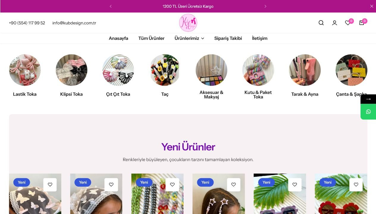 KubDesign web sitesi